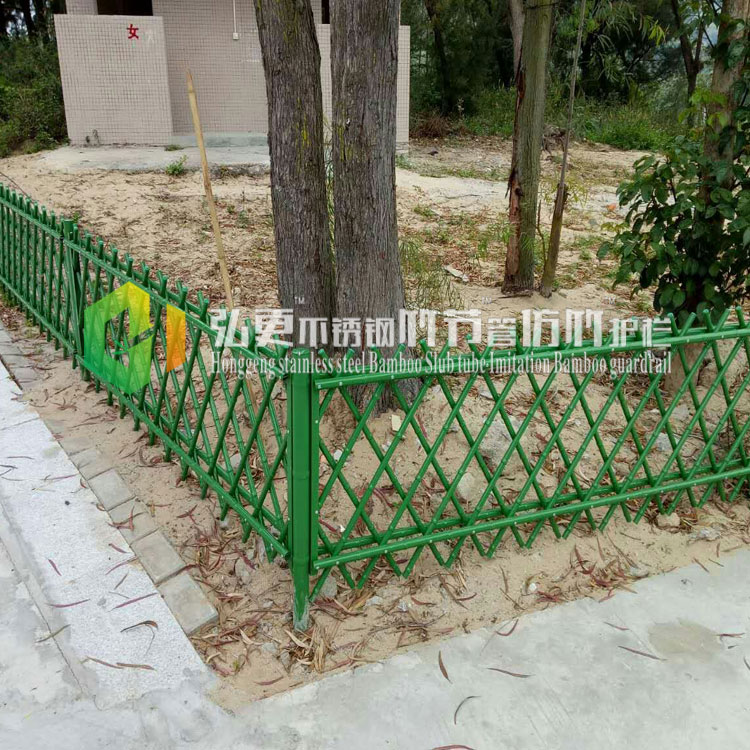 新农村建设仿竹优质的围栏篱笆