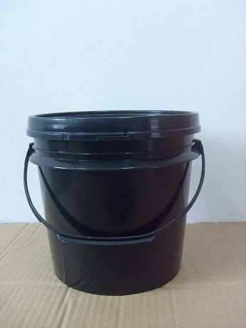 厂家直销0.5L塑胶黑白油塑料罐 香精香料样品罐