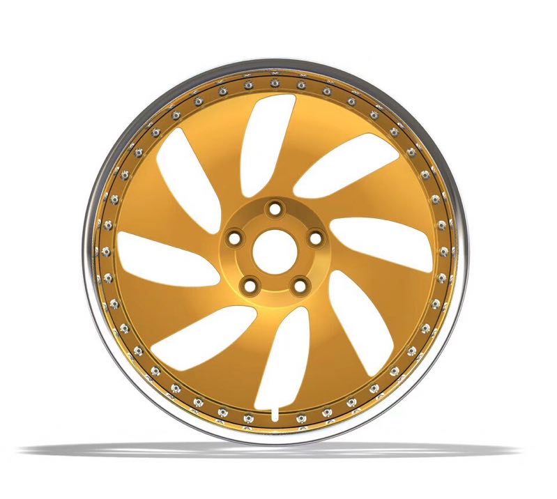 改装锻造铝合金轮毂两片式轮毂 漳州改装锻造铝合金轮毂两片式轮毂