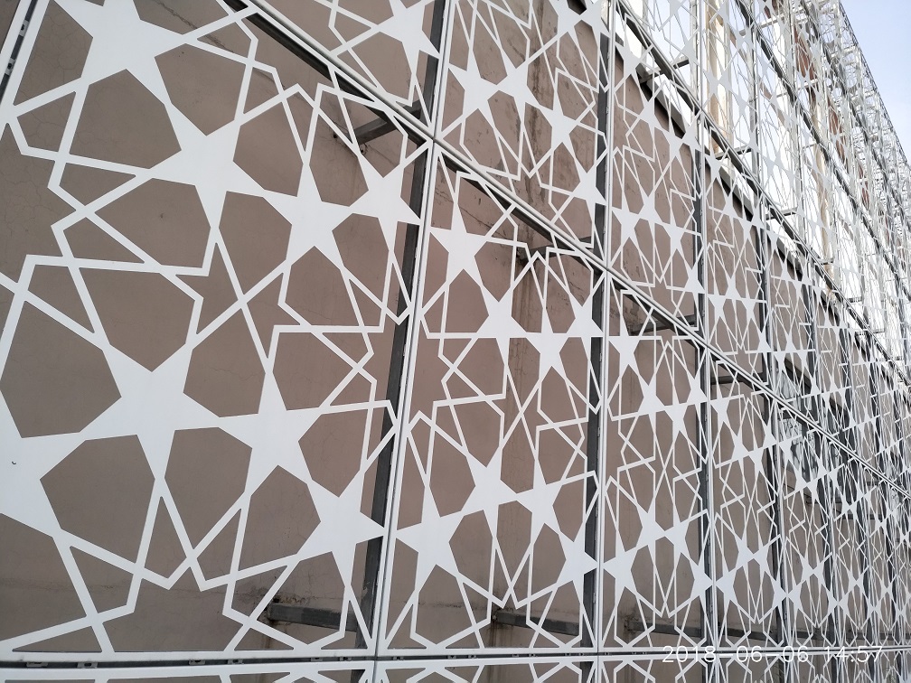墨宴金属幕墙网|金属装饰网|金属菱形网|铝拉网图片