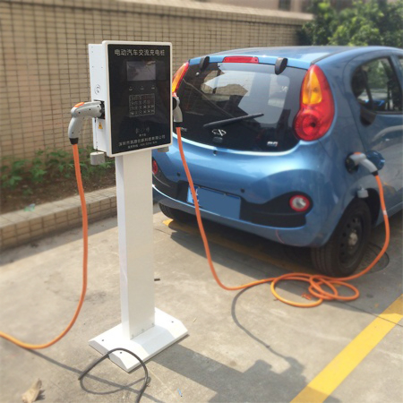 电动汽车户外充电站扫码刷卡支付小区充电站充电桩 新能源充电桩