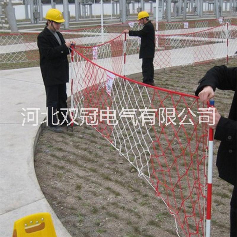 电力安全围网 工地施工隔离防护网 防老化尼龙绳网1*10米厂家批发图片