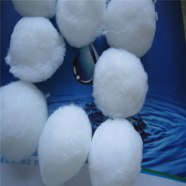 纤维球滤料空气净化纯净水除味批发
