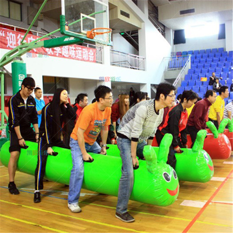 郑州市趣味运动道具拓展训练器材陆地龙舟厂家