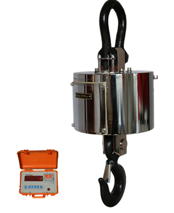 西安无线传输式电子吊钩秤销售无线钢壳型OCS-XS2电子吊秤厂家直销品质保证