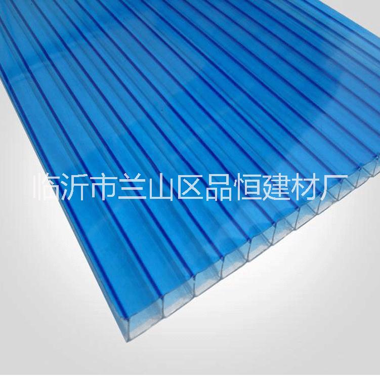 pe阳光板生产厂家品恒泗县双层8毫米阳光板卡布隆阳光板米字型阳光板图片