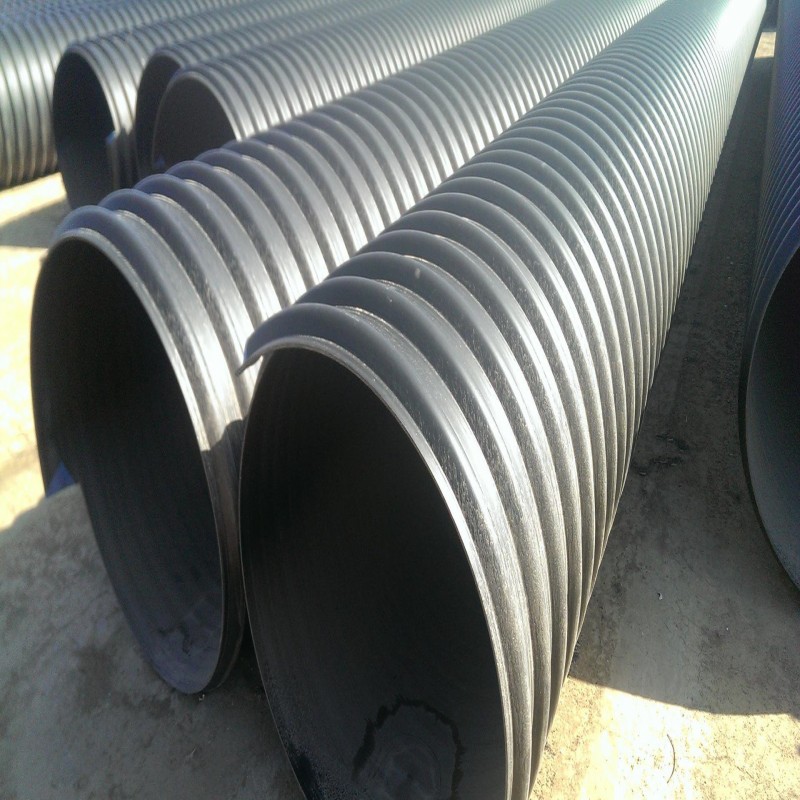 河南专业生产钢带增强螺旋波纹管厂家图片