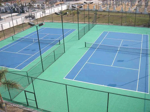 供应商定制网球场建设  塑胶网球场哪个好