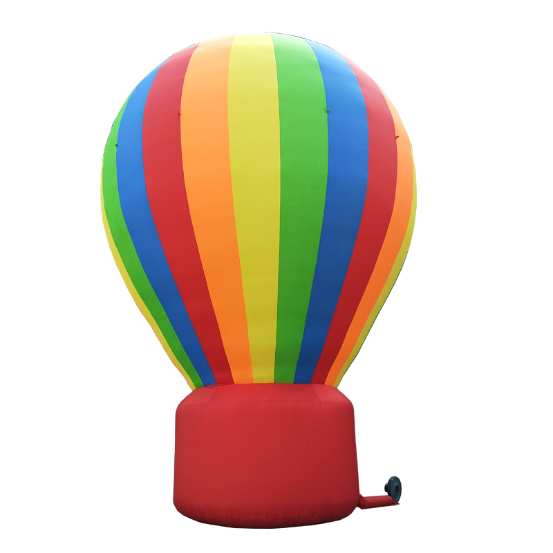 彩色落地球、广告气球热气球可印刷图片
