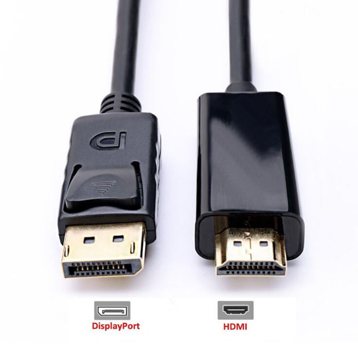 深圳 DP转HDMI 1.8米线 视频连接线缆