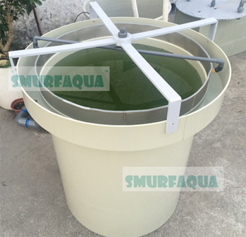 渔悦 厂家供应水产育苗孵化桶 鱼苗孵化器  孵化桶图片