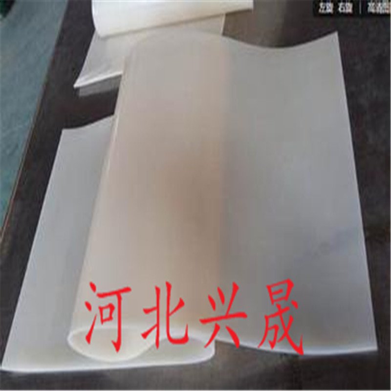 直销耐磨硅胶板白色耐高温硅胶板透明垫片图片