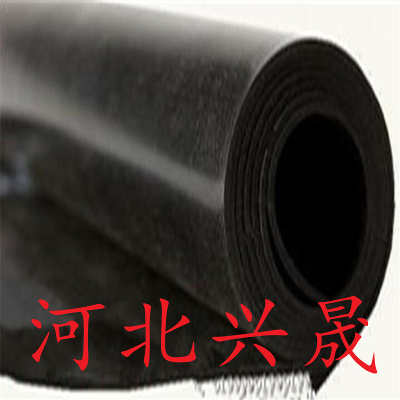 厂家直销黑橡胶板耐磨耐高温防滑黑色工业橡胶板