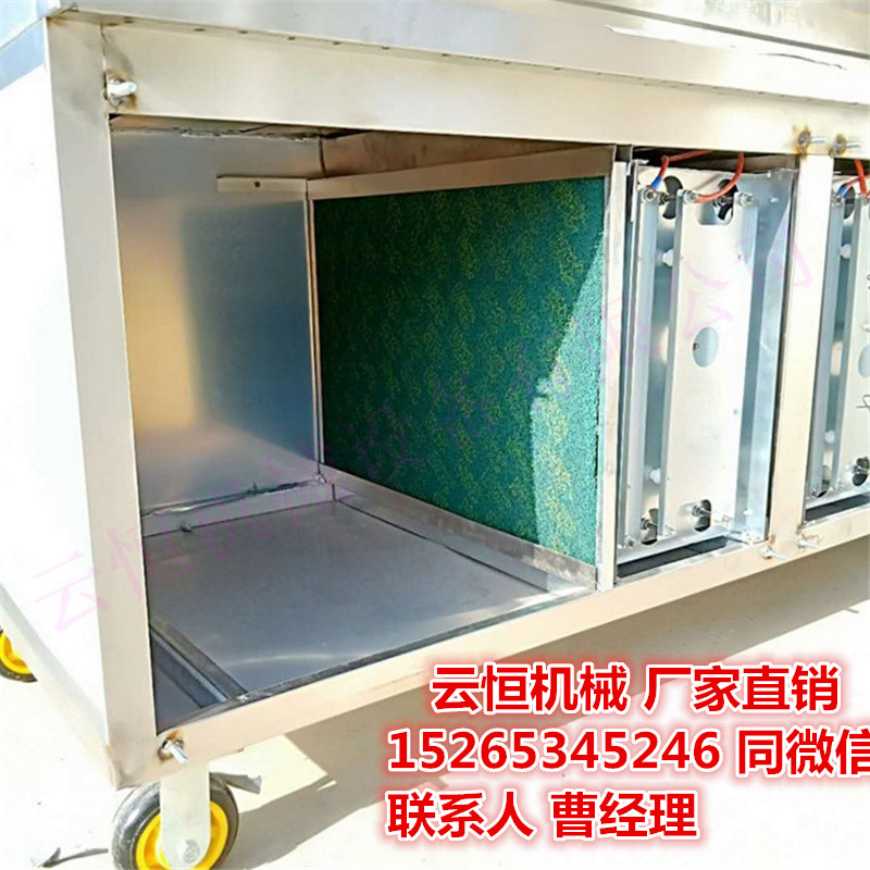 北京移动式304烧烤车目测无烟烧烤车方便清洁厂家定做