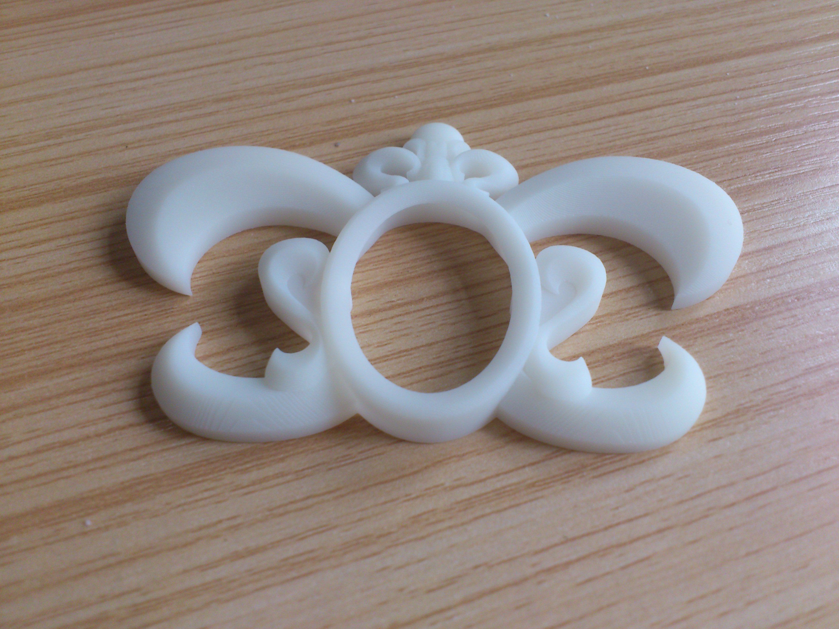 汇通三维打印  蝴蝶饰品塑胶模具 3D打印加工