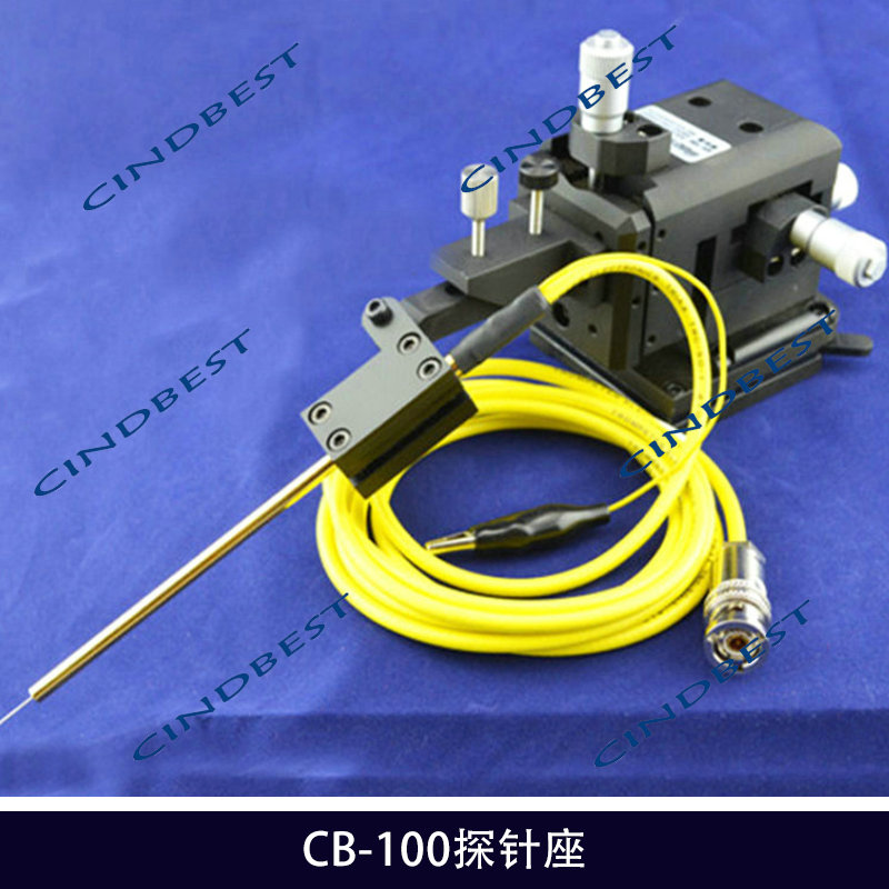 深圳市CB-100探针座厂家CB-100探针座 集成电路电路测试探针座 射频针座 探针连接器真空底座