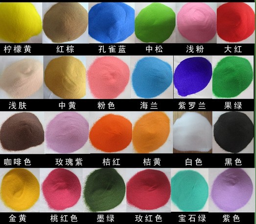 彩色彩砂色浆 陶瓷烧结彩砂色浆   河北灵寿彩砂专用色浆图片