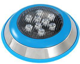 LED水下灯LED喷泉灯水底灯  七彩12V喷泉灯  18W防水圆形射灯