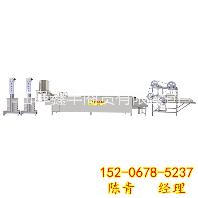 大型千张机 江西宜春千张机占地面积 千张机操作简单 豆腐皮机 鑫丰 鑫丰机械