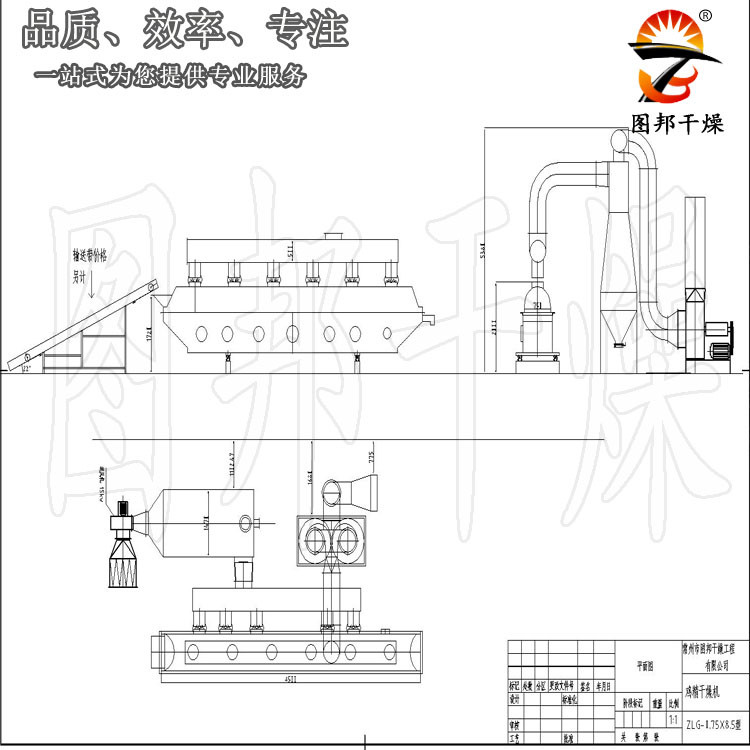 板蓝根干燥机 板蓝根生产线 干燥设备 烘干机 振动流化床 流化床干燥机厂家直销