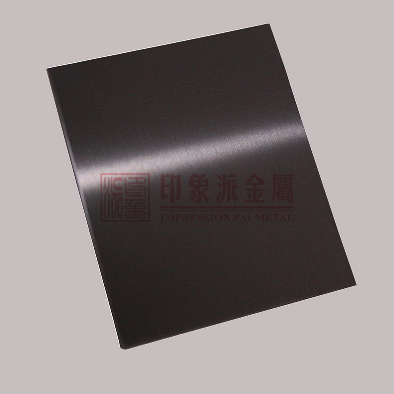 黑钛无指纹拉丝板不锈钢板厂家直销 304黑钛拉丝板不锈钢板厂家直销