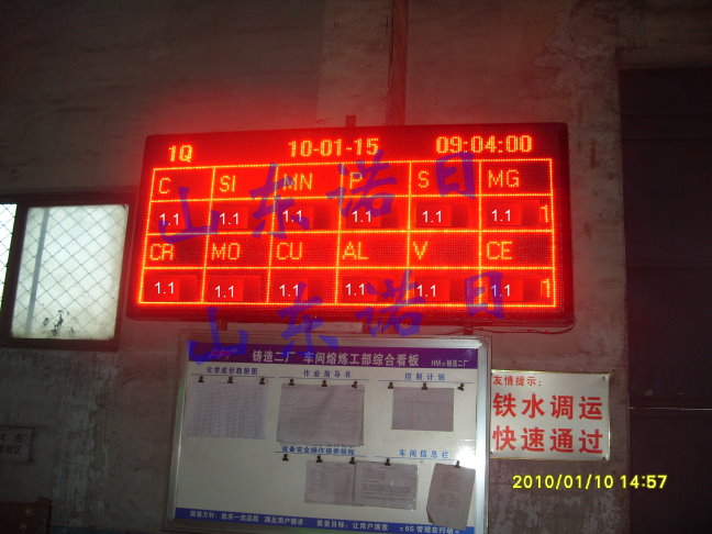 济南市意大利GNR光谱仪LED显示厂家意大利GNR光谱仪LED显示 光谱仪信息显示