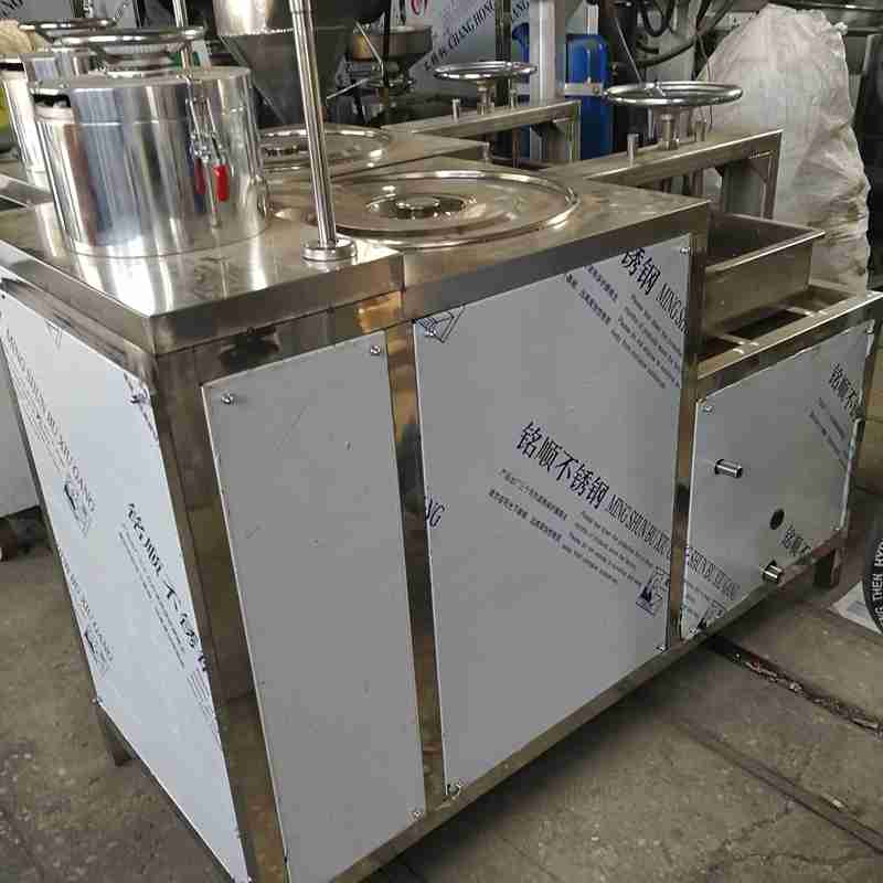 全自动豆腐机加厚钢板性能稳定节能型豆腐成型机安全可靠现货供应图片
