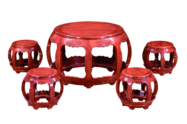 明轩鼓桌凳 浙江东阳 自产自销 各种材质红木家具