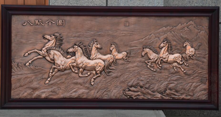 郑州铜壁画加工 铜背景墙制作 铜门加工 铜雕 免费设计 制作安装
