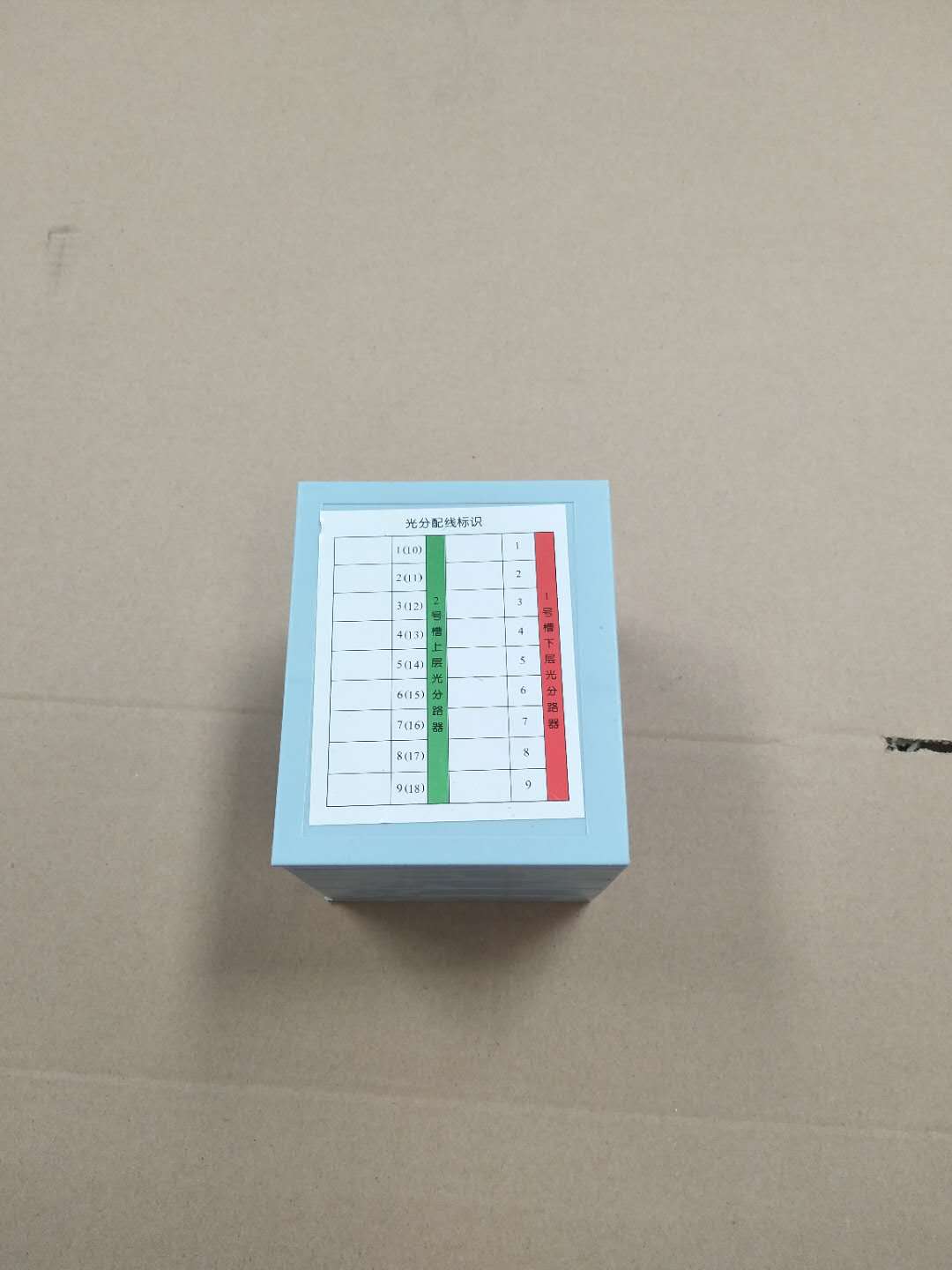 1分32分光器卡槽插片式分路器槽位4槽框插片盒座卡座 32芯插片合
