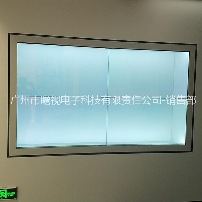 透明屏拼接超窄边1.3mm拼缝透明屏拼接液晶透明屏