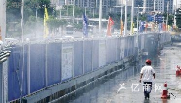 重庆市湖南建筑工地围挡喷淋喷雾设备厂家湖南建筑工地围挡喷淋喷雾设备