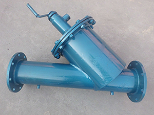 沧州力瑞管道设备有生产厂家供应立式直通除污器批发 焊接Y型过滤器图片
