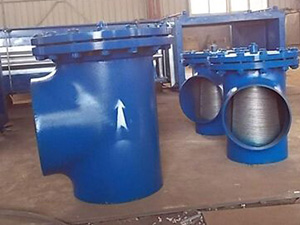 力瑞管道生产厂家供应北京T型过滤器加工图片
