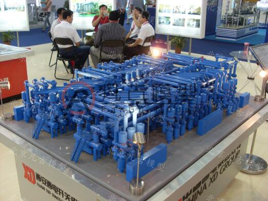 北京精细加工高科工业模型_工业设备模型_厂区模型_凡古模型