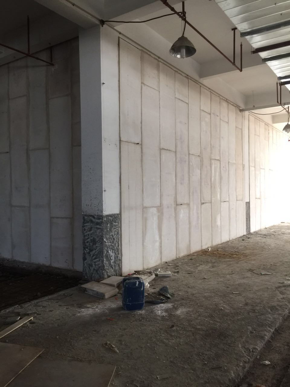 装配式施工，达罗水泥发泡轻质墙板