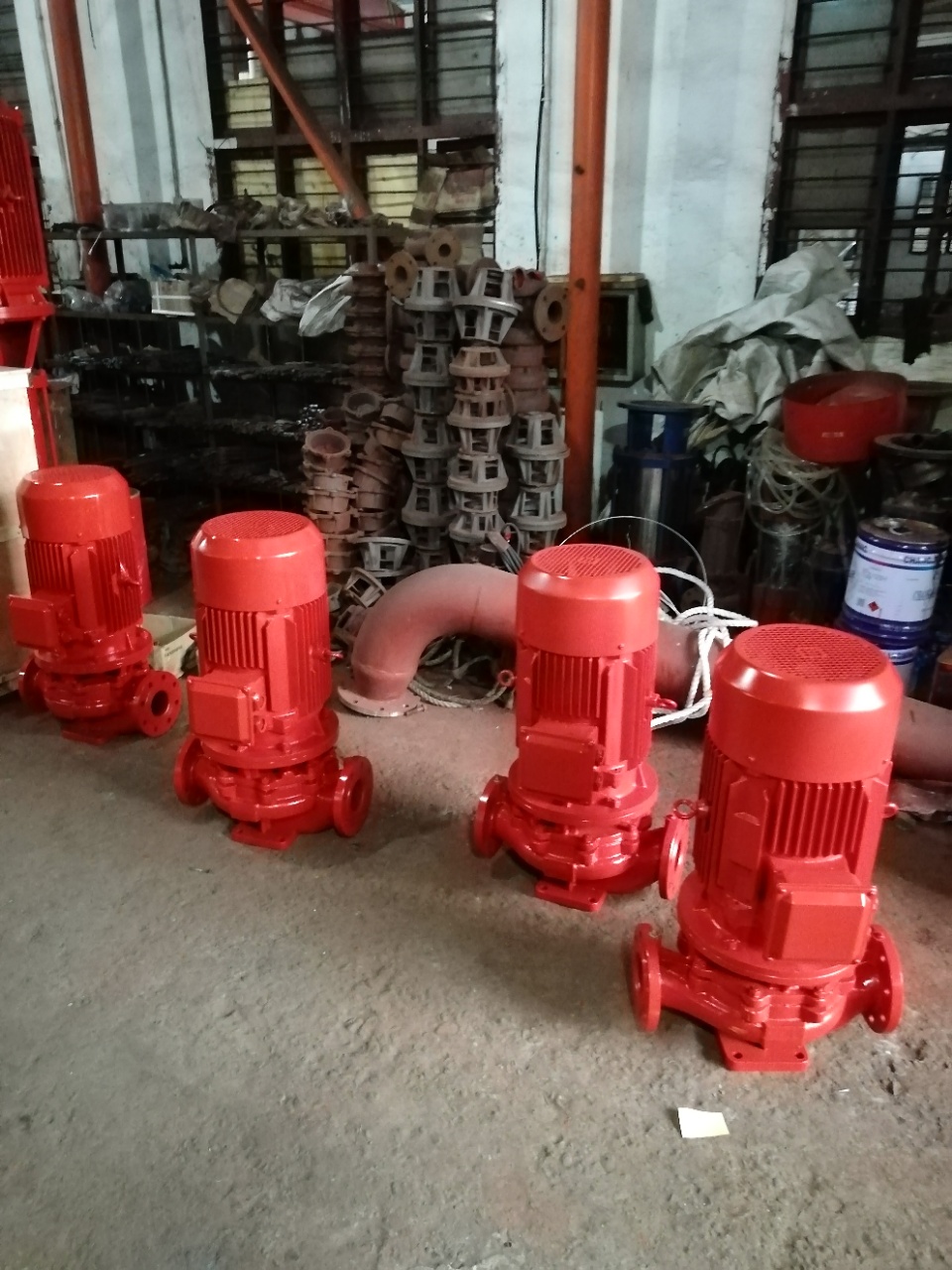 厂家供应XBD-ISG立式单级消防泵AB签消防泵图片