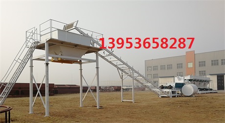 潍坊通用机械800型水稳拌合站,800吨水稳层拌和站设备