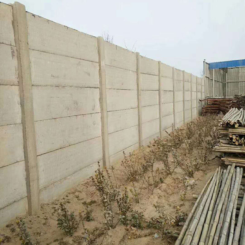 水泥围墙板养殖场拼接水泥围墙板 预制水泥围墙板厂家 涿州达顺水泥板