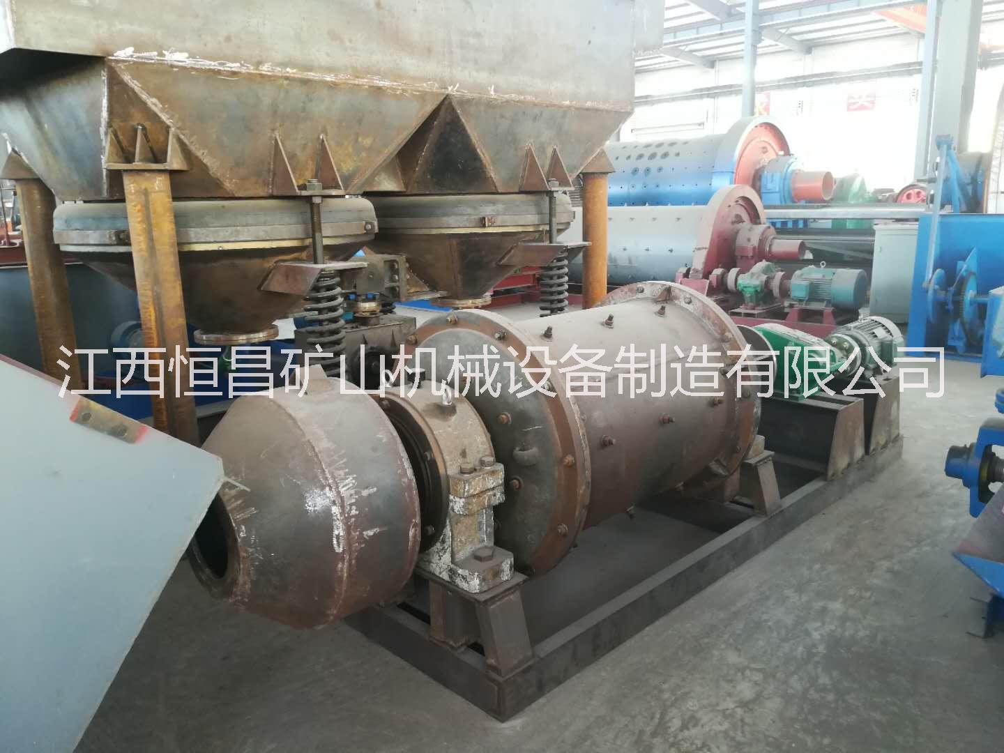大中小型球磨机生产厂家 恒昌矿机溢流型900x1800卧式磨矿设备