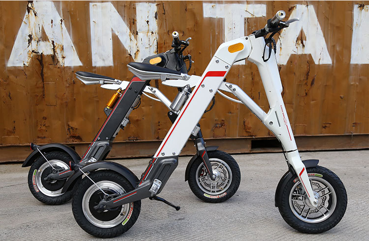 厂家直销电动车滑板车可折叠小型电瓶车锂电池自行车两轮男女代上下班步车 代步锂电池自行车