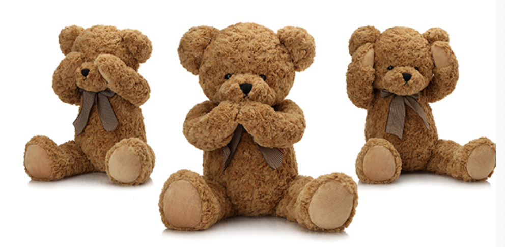 害羞熊 可爱玩具熊熊 礼品玩具熊熊  接受定制