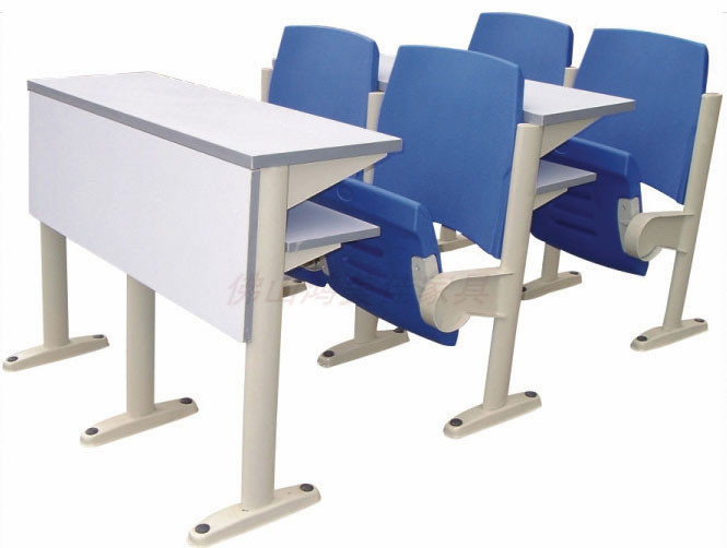 会议室联排桌椅，单位活动室联排桌 广东鸿美佳厂家专业定制联排桌椅