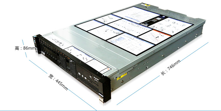 联想IBM X3650M52U机架式服务器 可根据客户要求订制 联想/IBM-X3650M52U
