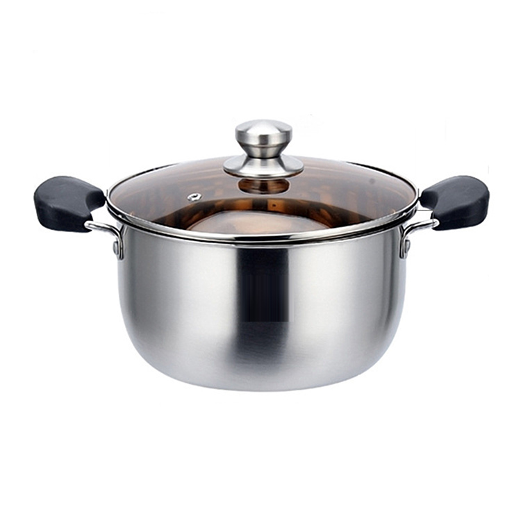 不锈钢锅 多层复合钢汤锅 家用  不锈钢锅 多层复合钢汤锅 辅食锅