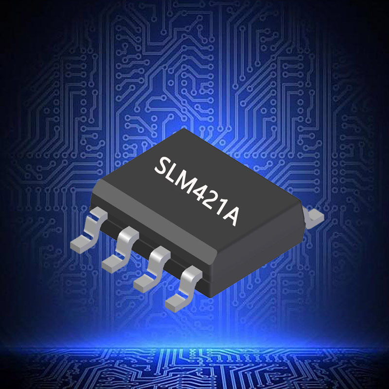 SLM421A双通道冷暖色,深度调光方案,线性恒流LED驱动芯片 双通道，高精度恒流驱动IC图片