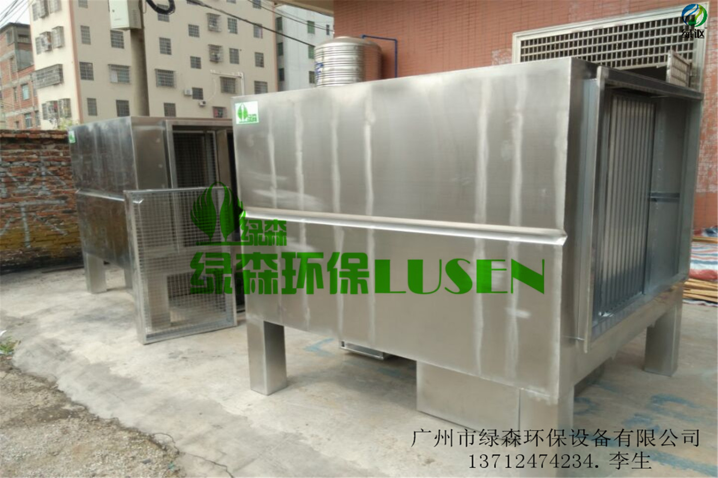 水喷淋净化设备.深圳餐饮用.降温除烟水喷淋填料净化设备厂家