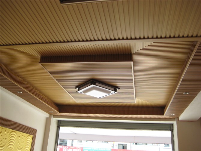 生态木吸音板供应踏普生态木吸音板|防水防潮防晒|办公室会议室吸声降噪