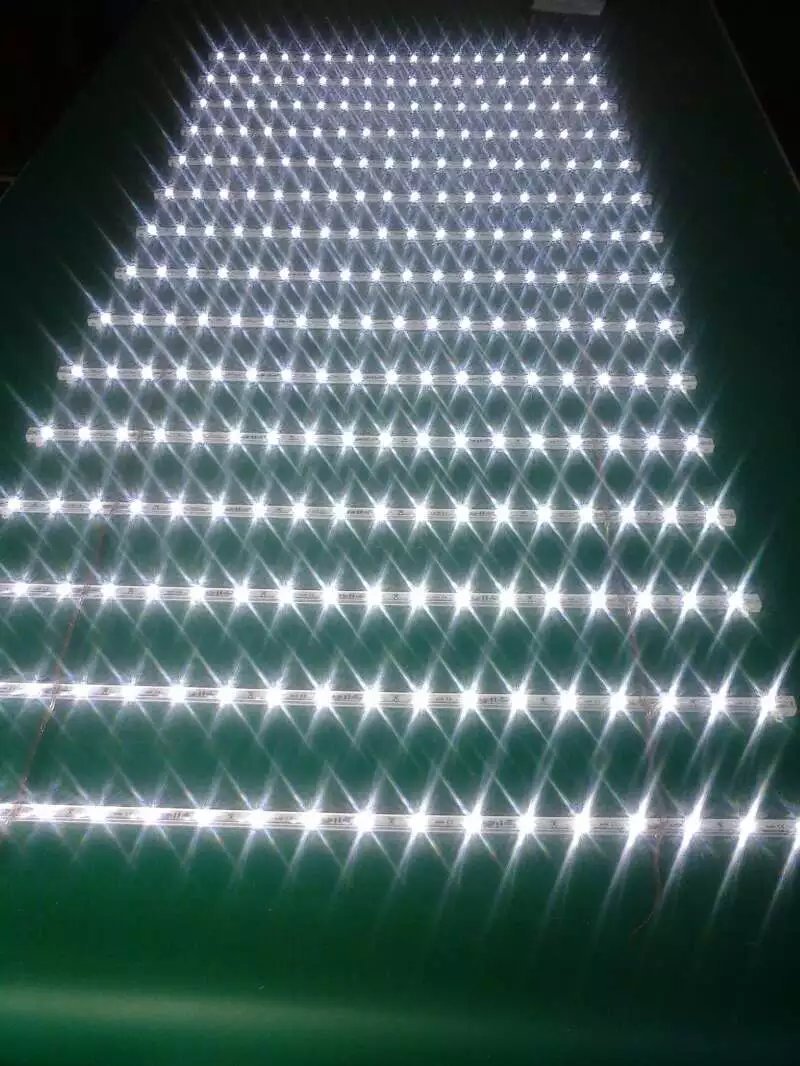 led卡布灯箱灯条3030漫反射卷帘灯带透镜12V光源软膜天花LED灯条