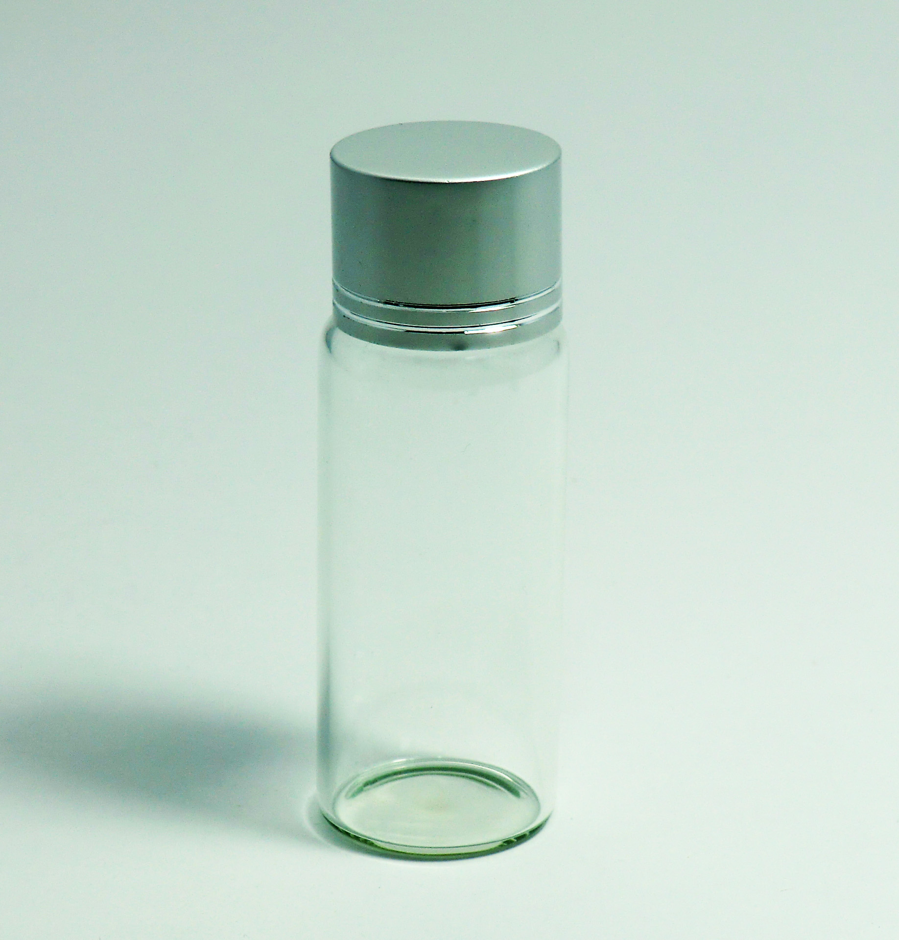 3080化妆美容用品螺口玻璃瓶 配套电化铝盖瓶子图片